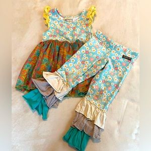 Matilda Jane beautiful set. Size 4 girls